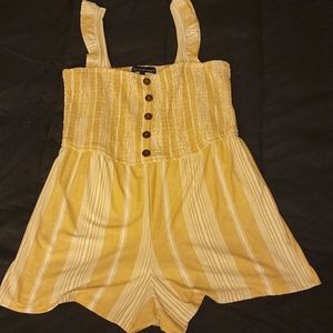 Derek Heart, XL, yellow, romper